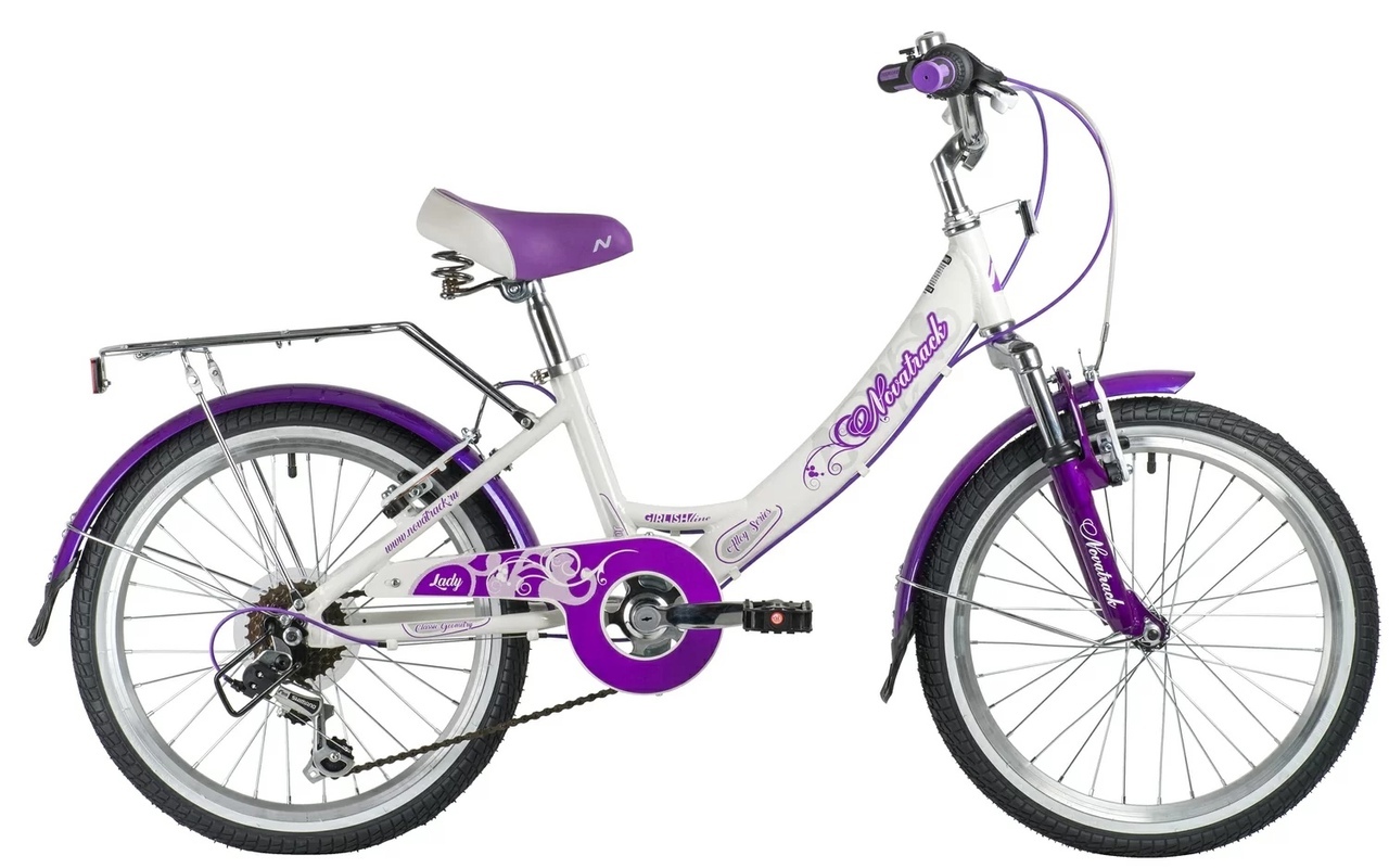 Детский велосипед Novatrack Girlish Line 6 sp. 20